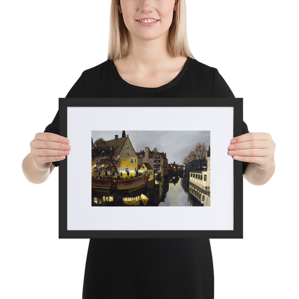 Bruges "Winter Wonders" - A3/A4 Mounted Print