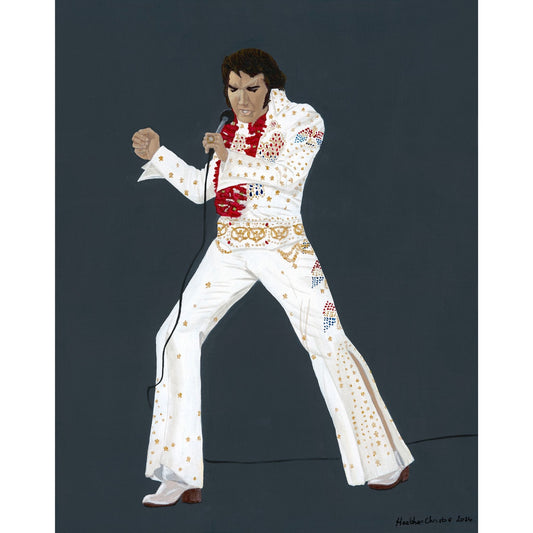 Elvis "Hawaii" - Acrylic on Canvas - Original Artwork