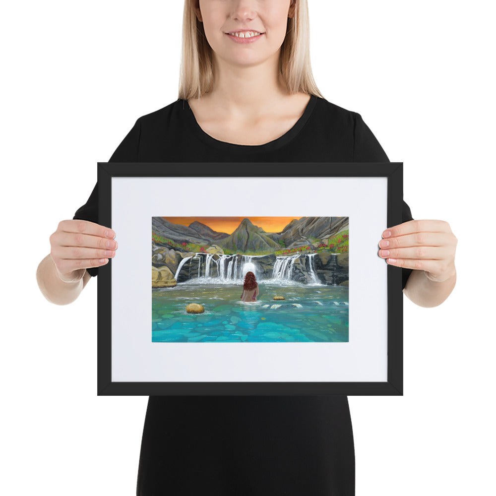 Sea of Tranquility - A3/A4 Mounted Print