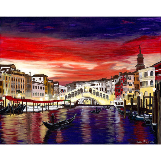 Venice - Acrylic on Canvas - Original Artwork