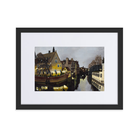 Bruges "Winter Wonders" - A3/A4 Mounted Print