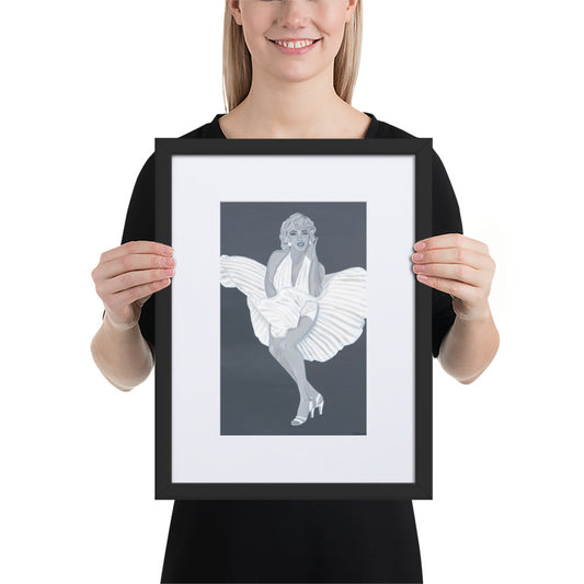 Marilyn Monroe - A3/A4 Mounted Print